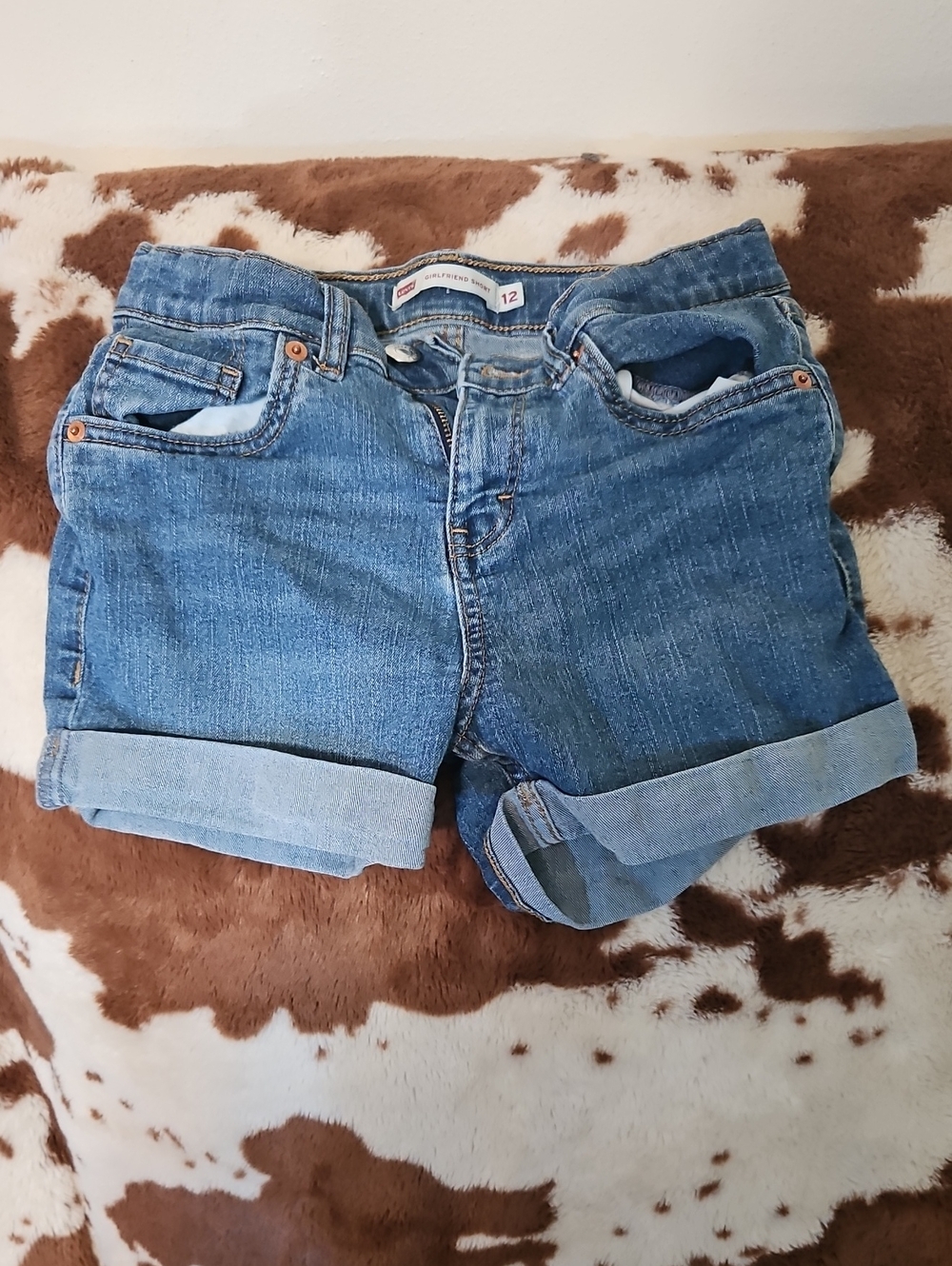 Demin Girls Shorts